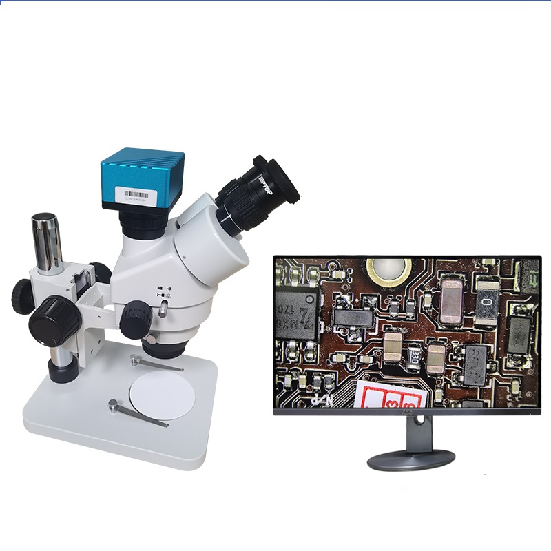 三目体视显微镜配4K相机WG-SZMN0745B4 4K